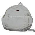 Beige color natural canvas backpack from direct manufacturer China
